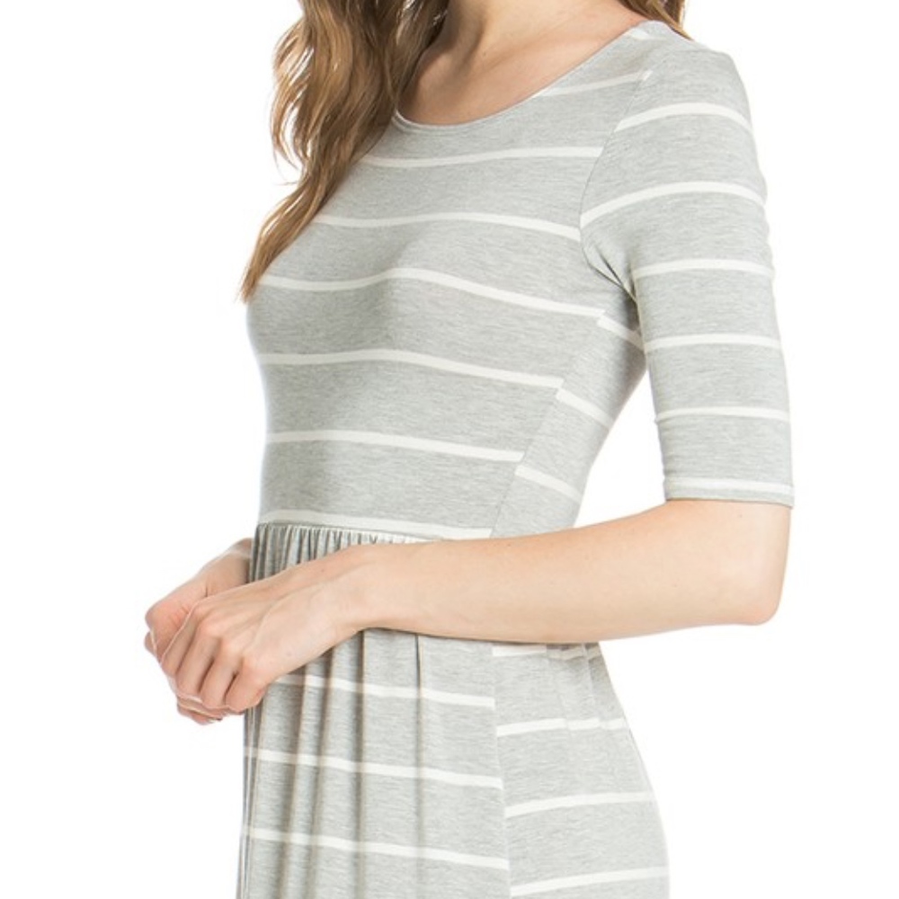 NEW LONG DRESSES (Fabric 95% Rayon 5% Spandex) - Picture 3 of 4